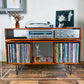 "The One with the Top" record player table