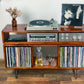 "The One with the Top" record player table