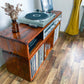 "The One with the Top" record player table