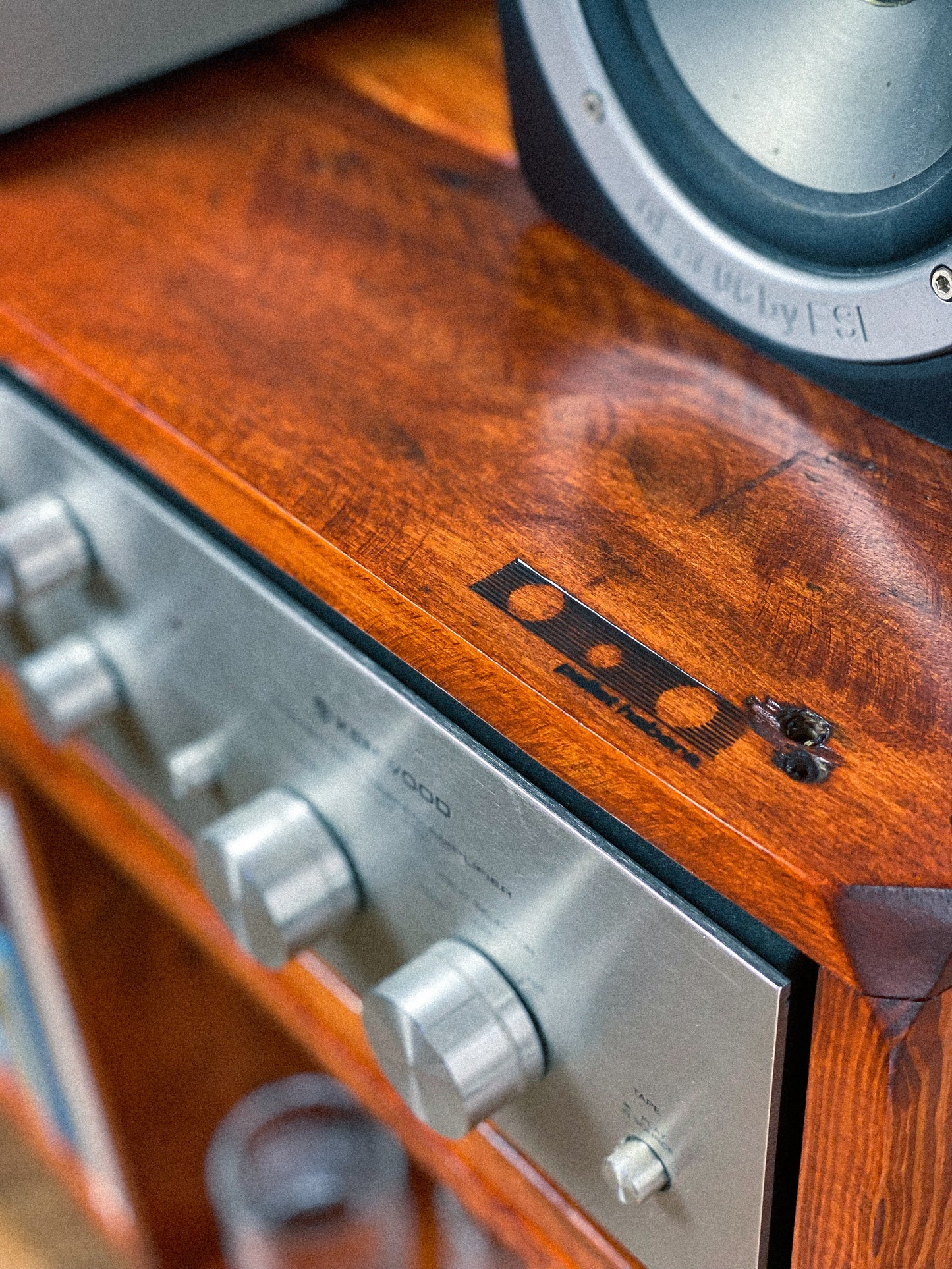 "The One with the Top" record player table