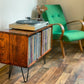 "Halfling" record player table - pallet habera.